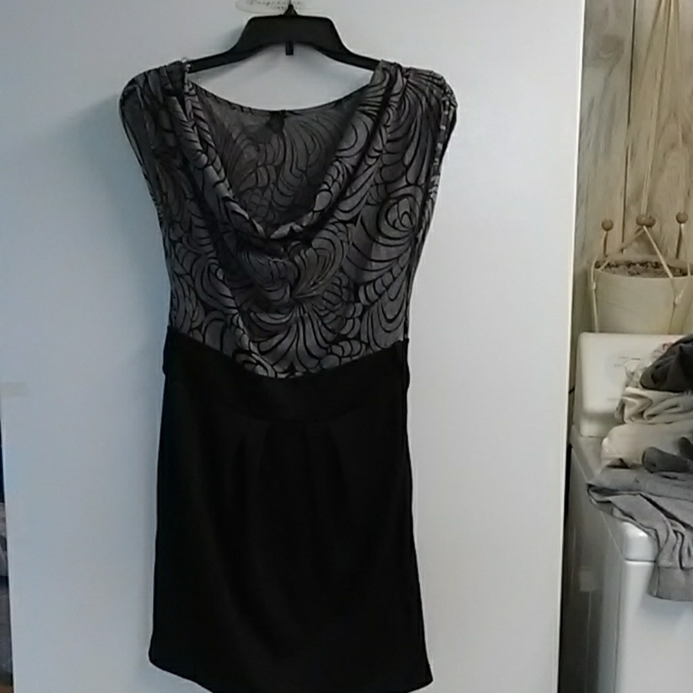 Windsor black and grey dress
